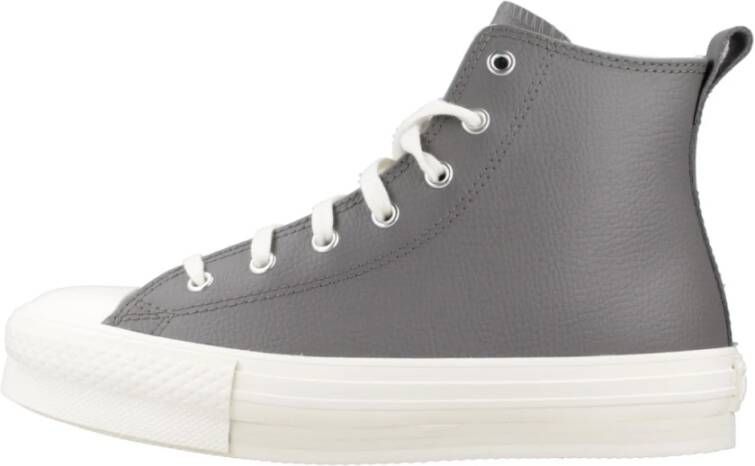 Converse Verhoogde Hi-Top Sneakers Gray Dames