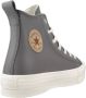 Converse Chuck Taylor All Star Eva Lift Leather sharkskin warm quarry Chuck Taylor in grijs formaten: 38.5 - Thumbnail 8