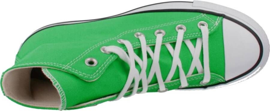 Converse Verhoogde Hi-Top Sneakers Green Dames