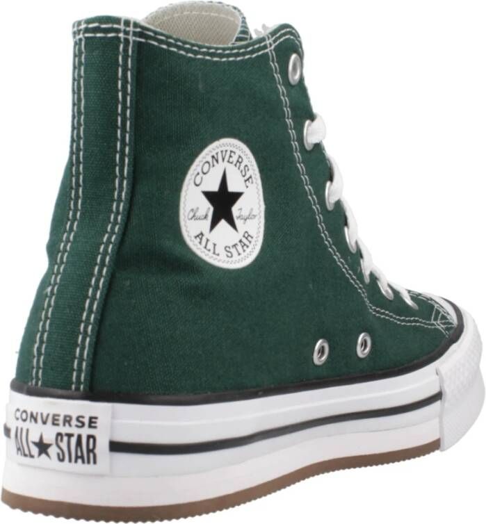 Converse Verhoogde Hi-Top Sneakers Green Dames