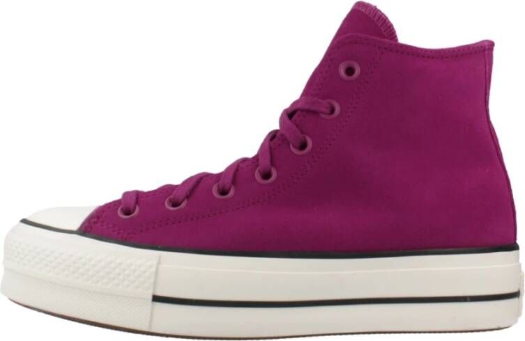 Converse Verhoogde Hi-Top Sneakers Purple Dames