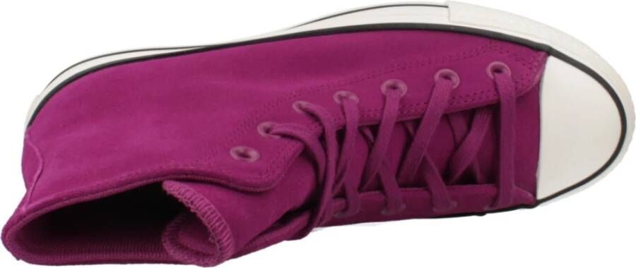 Converse Verhoogde Hi-Top Sneakers Purple Dames