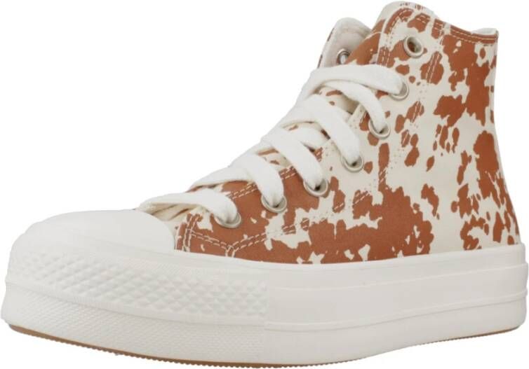 Converse Verhoogde High Top Sneakers Multicolor Dames