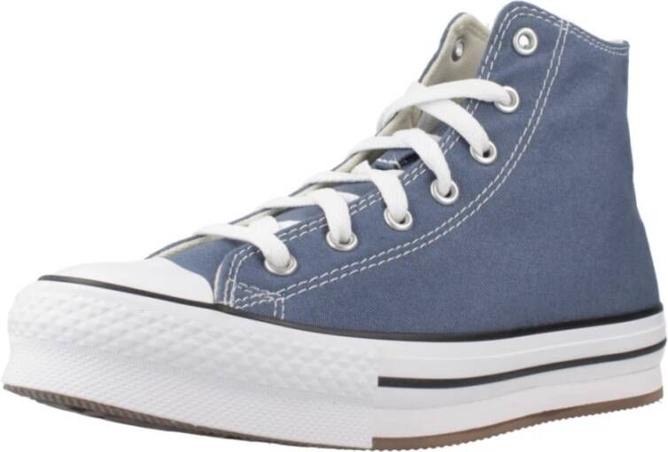 Converse Verhoogde Lakeside Sneakers Blue Dames