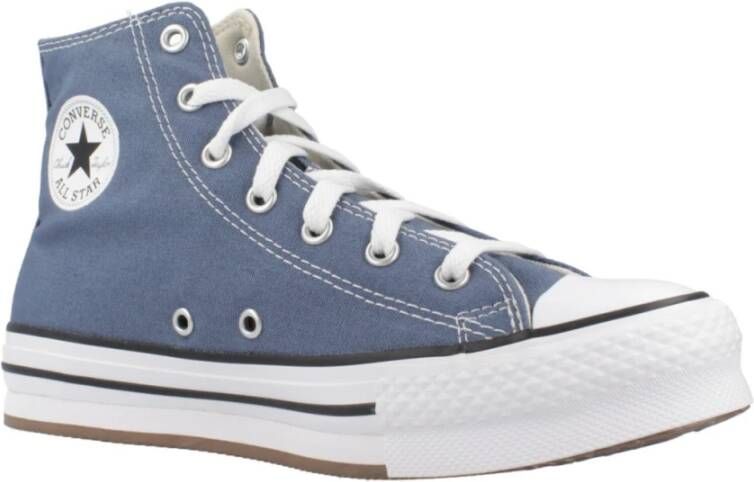 Converse Verhoogde Lakeside Sneakers Blue Dames