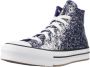 Converse Verhoogde Nacht High Top Sneakers Blue Dames - Thumbnail 3