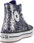 Converse Verhoogde Nacht High Top Sneakers Blue Dames - Thumbnail 5