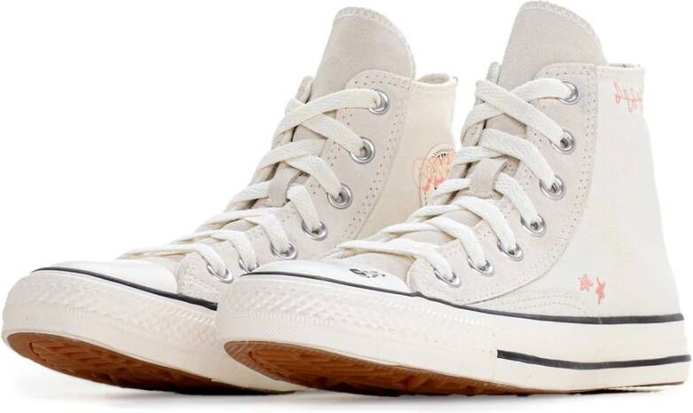 Converse Verhoogde Platform Sneaker Beige Dames