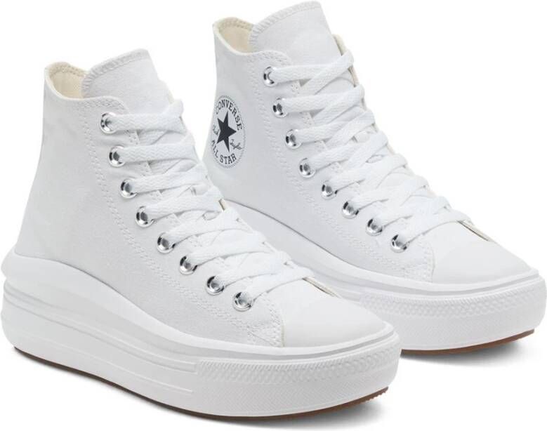 Converse Verhoogde Platform Sneaker White Dames