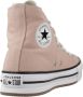 Converse Verhoogde Stoffige High-Top Sneakers Pink - Thumbnail 6