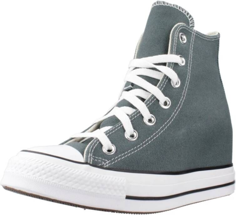 Converse Wedge Sneakers Gray Dames