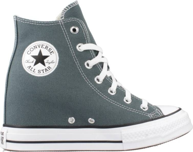 Converse Wedge Sneakers Gray Dames