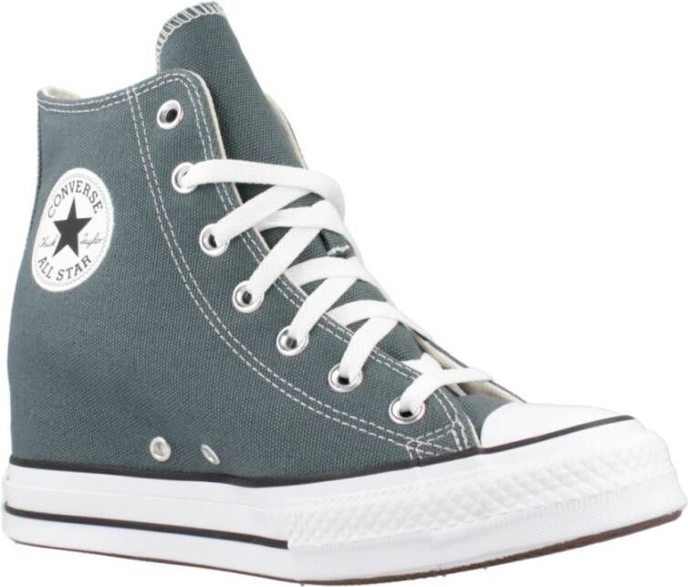 Converse Wedge Sneakers Gray Dames