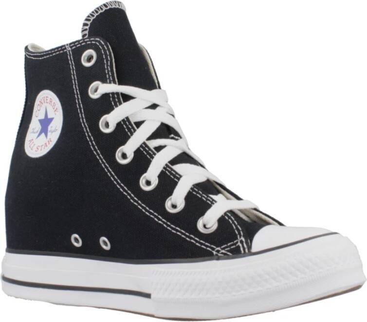 Converse Wig Hoge Top Sneakers Black Dames