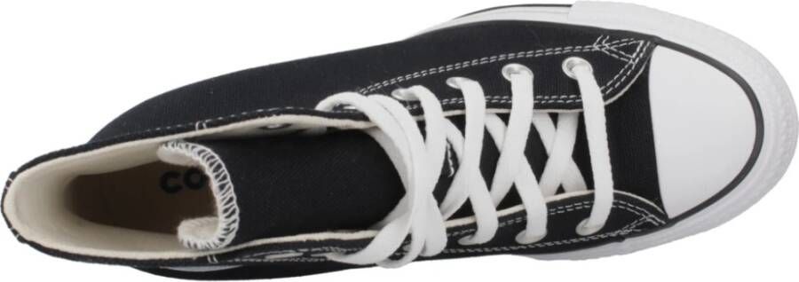 Converse Wig Hoge Top Sneakers Black Dames