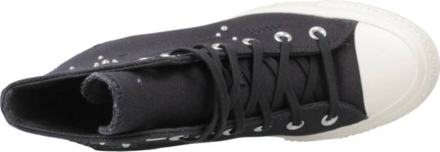 Converse Wig Hoge Top Sneakers Black Dames