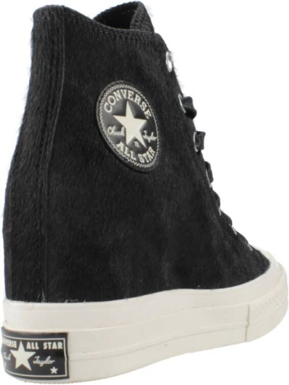 Converse Wig Platform Sneakers Black Dames