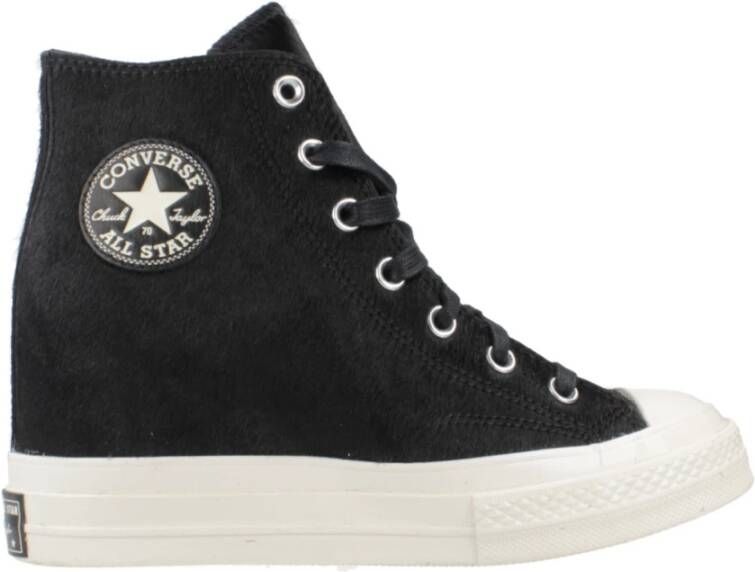 Converse Wig Platform Sneakers Black Dames