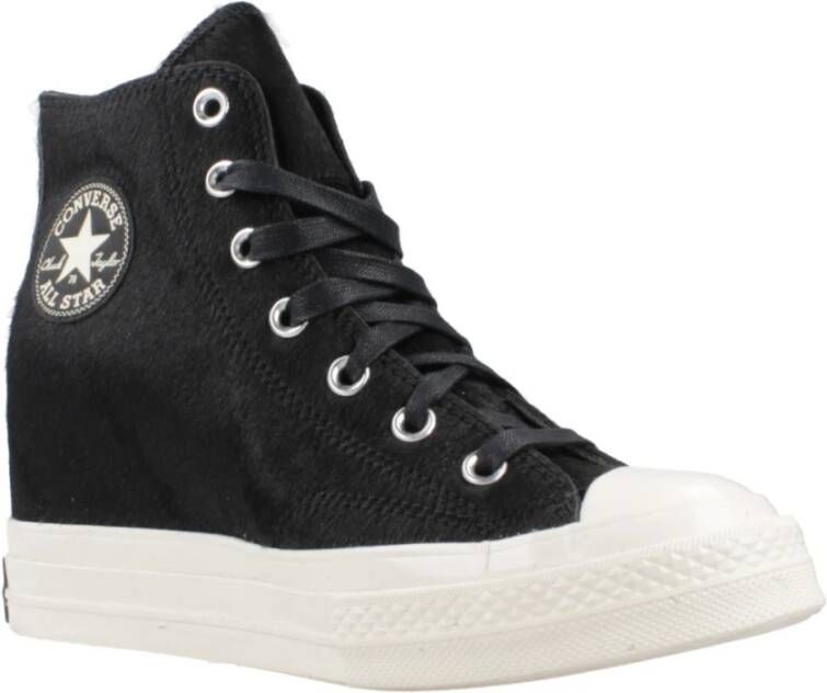 Converse Wig Platform Sneakers Black Dames