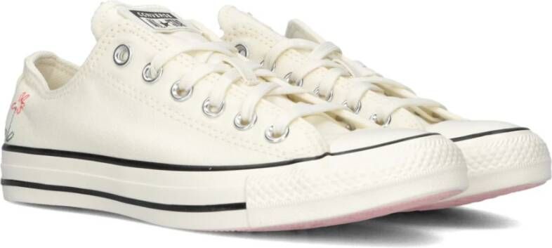 Converse Witte Canvas Lage Sneakers White Dames