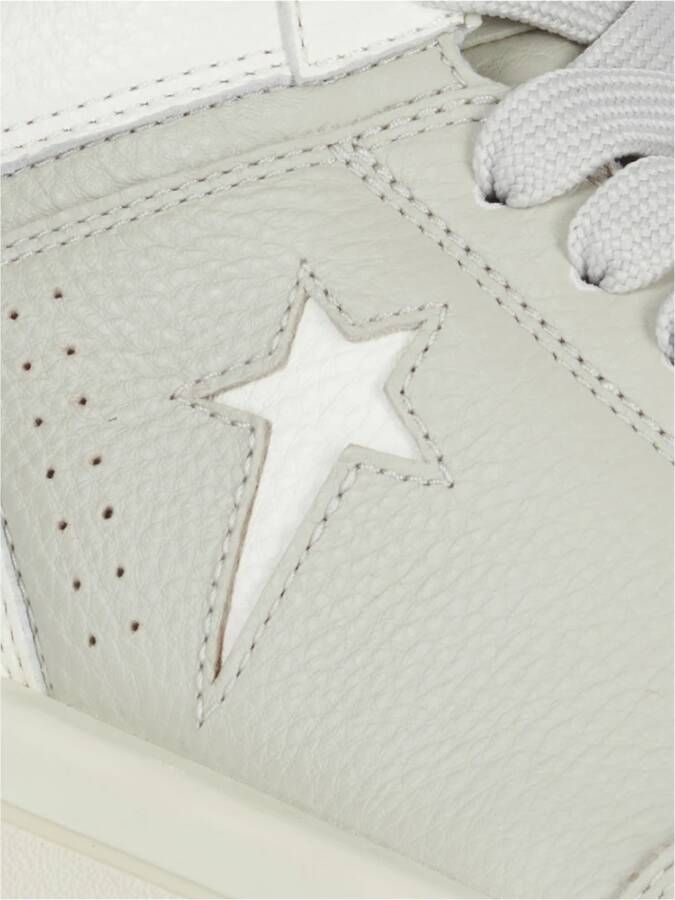 Converse Witte Leren Turbowpn Sneakers Gray Dames