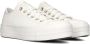 Converse Witte Platform Sneakers Trendy Casual Sporty White Dames - Thumbnail 3