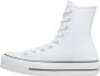 Converse Extra hoog platform Chuck Taylor All Star High Top Wit Dames - Thumbnail 9