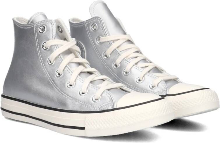 Converse Zilver Hi-Top Sneakers Chuck Taylor Gray Dames