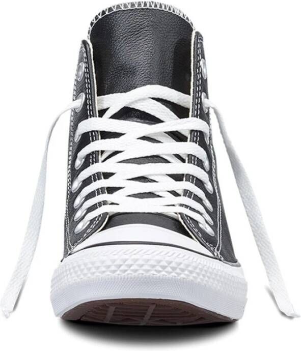 Converse Zwarte Casual High-Top Sneakers oor Dames Black Dames