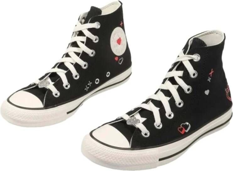 Converse Zwarte Chuck Taylor All Star Sneakers Black Dames