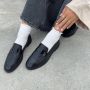 Copenhagen Shoes Leren Loafer met Lak Detail Black Dames - Thumbnail 3