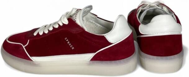 Copenhagen Shoes Leren Mix Stijlvolle Schoenen Red Dames