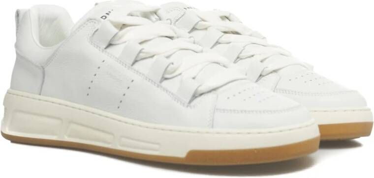 Copenhagen Shoes Logo Sneakers met Achterste Treklus White Dames