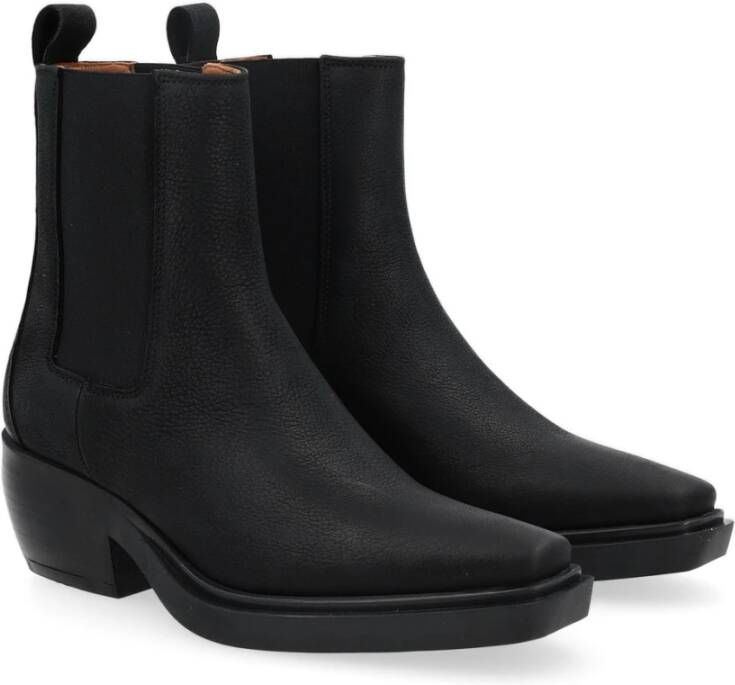 Copenhagen Shoes Nabuc Zwarte Laars Black Dames