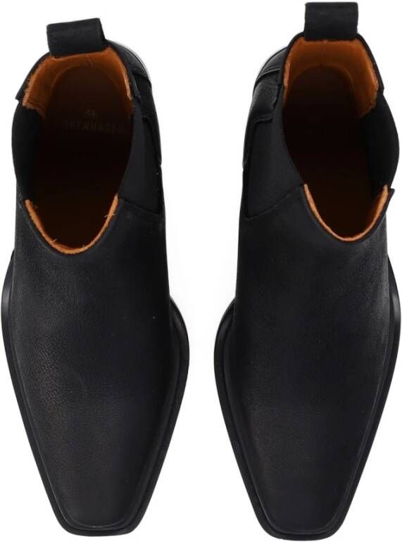 Copenhagen Shoes Nabuc Zwarte Laars Black Dames