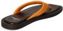 Copenhagen Shoes Nappa Leren Teenslipper Sandalen Orange Dames - Thumbnail 4