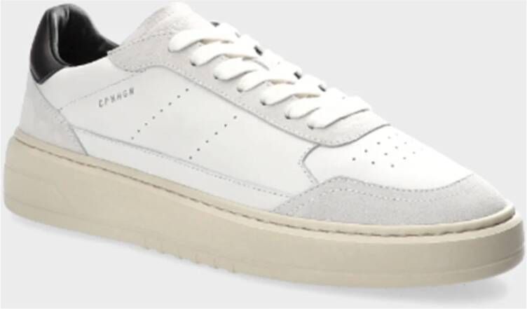 Copenhagen Shoes Off White Leren Mix Sneakers White Heren