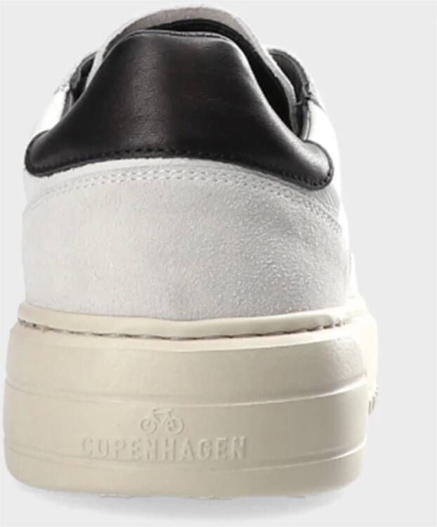 Copenhagen Shoes Off White Leren Mix Sneakers White Heren