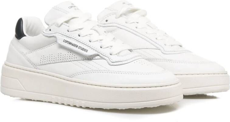 Copenhagen Shoes Sneakers van suède met logo-details White Dames