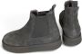 Copenhagen Shoes Suède Chelsea Boots met schapenvacht Black Heren - Thumbnail 4