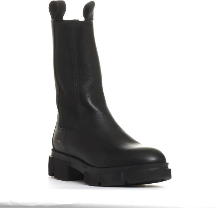 Copenhagen Shoes Zwarte Chelsea Boots Black Dames