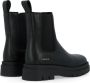 Copenhagen Shoes Zwarte Leren Chelsea Boot Black Dames - Thumbnail 3