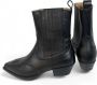 Copenhagen Shoes Zwarte Leren Damen Cowboy Boot Black Dames - Thumbnail 1