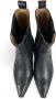 Copenhagen Shoes Zwarte Leren Damen Cowboy Boot Black Dames - Thumbnail 3