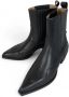 Copenhagen Shoes Zwarte Leren Damen Cowboy Boot Black Dames - Thumbnail 4