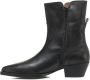 Copenhagen Shoes Zwarte Leren Enkellaarzen Elegante Stijl Black Dames - Thumbnail 2