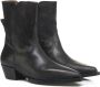 Copenhagen Shoes Zwarte Leren Enkellaarzen Elegante Stijl Black Dames - Thumbnail 3