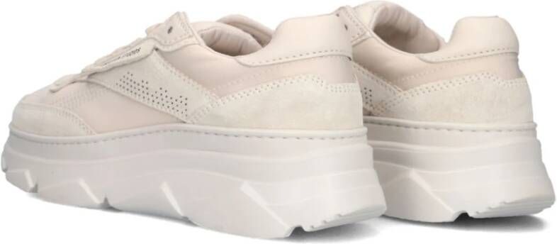 Copenhagen Studios Beige Lage Sneakers voor Dames White Dames