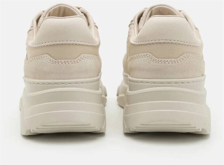 Copenhagen Studios Beige Leren Sneakers met Sportieve Silhouet Beige Dames