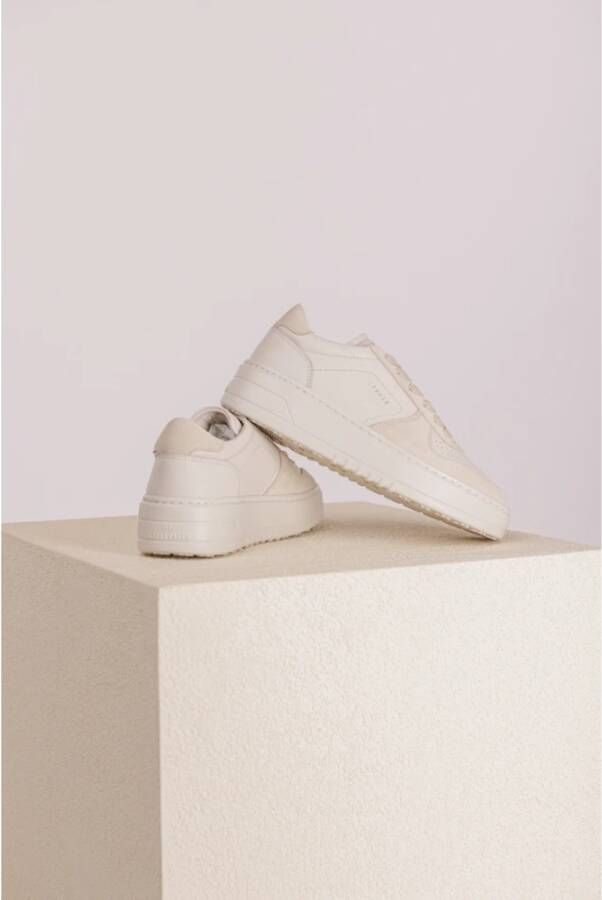 Copenhagen Studios Crème Leren Mix Sneaker Beige Dames